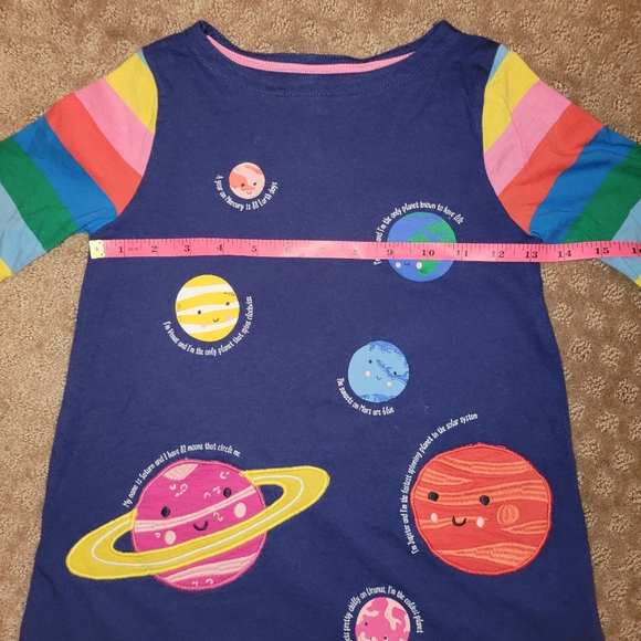 Mini Boden Planet Facts Dress Size 6-7 - Picture 4 of 7